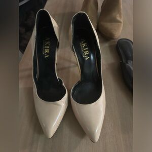 Never worn before beige Akira Heels